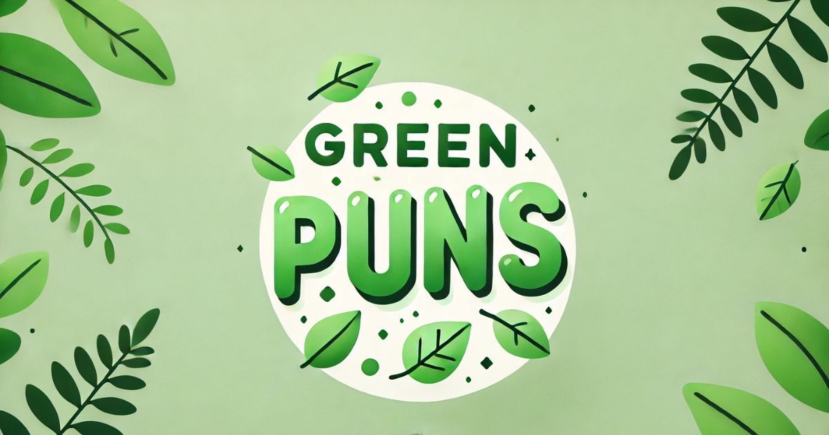 green puns