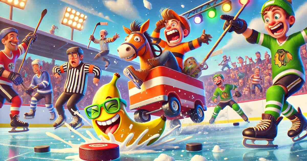 Hockey Puns that Score Big Smiles! Get Ready to Chuckle on Ice