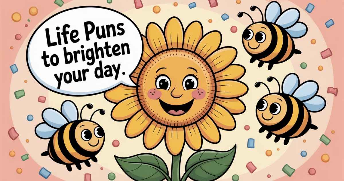 214+ Life Puns to Brighten Your Day with Clever Humor