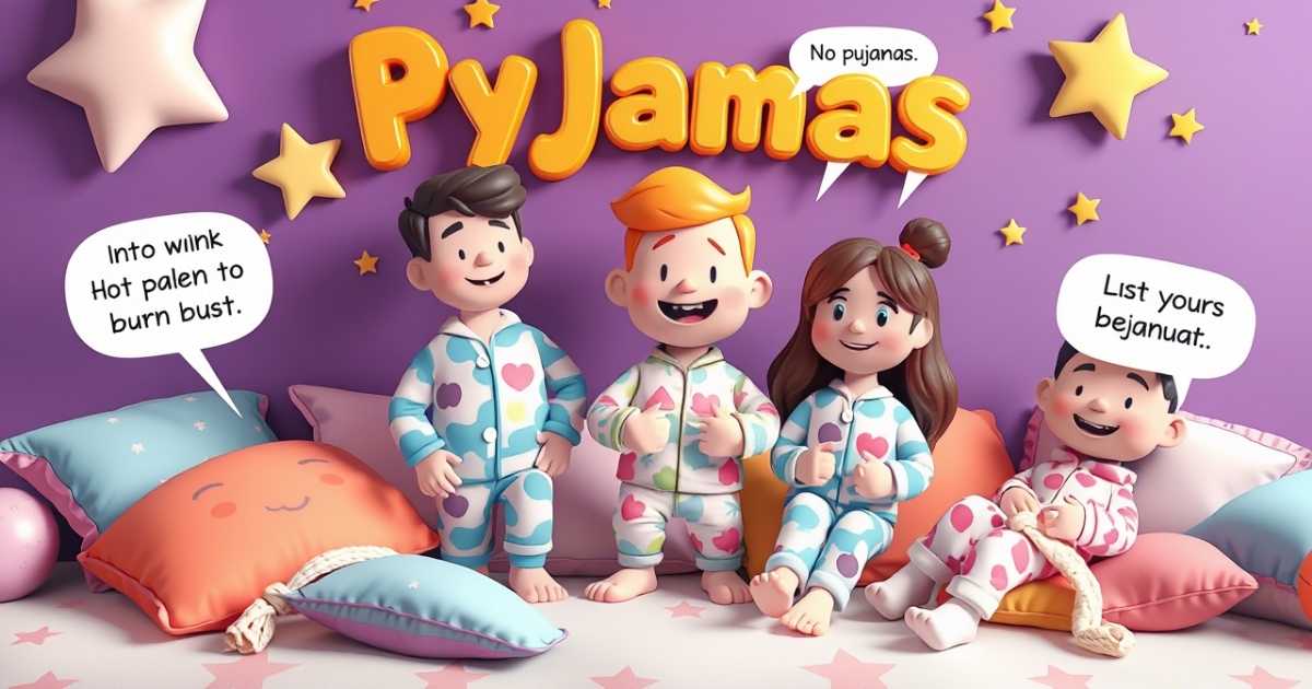 214+ Pyjamas Puns for Cozy Laughs and Snuggly Smiles