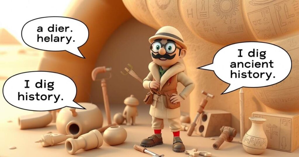Archaeology Puns for Historians