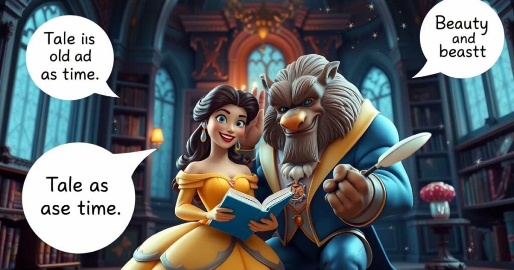 _Beauty And The Beast Puns for Social Media