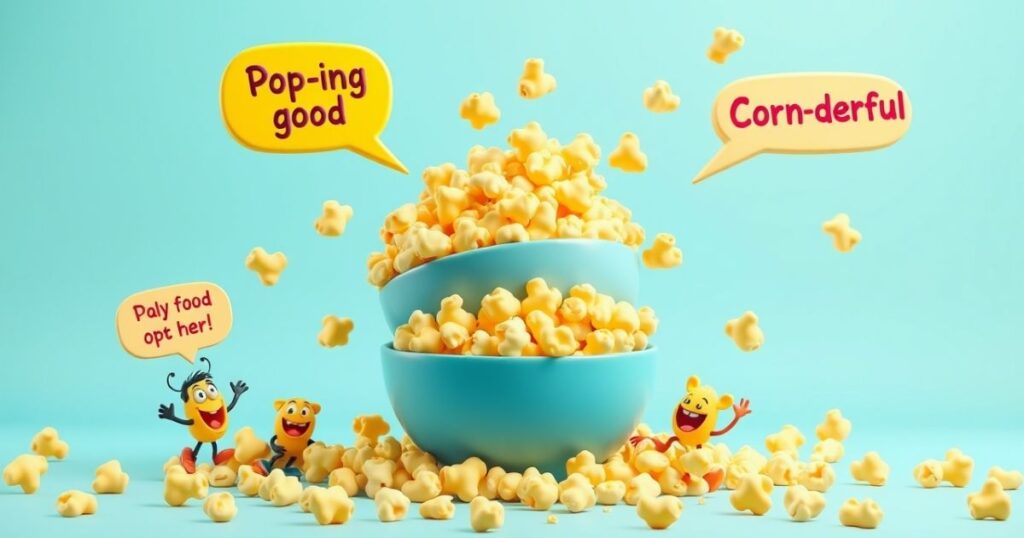 Cheesy Pop Corn Puns That Are Just Too Good