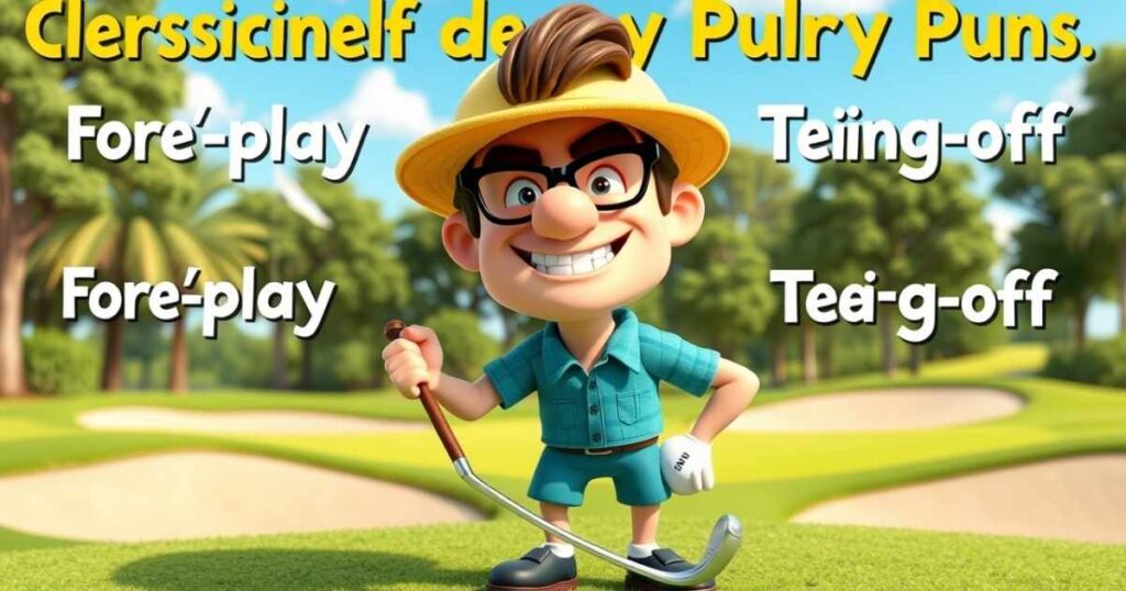 Classic Golf Dirty Puns for the Avid Player