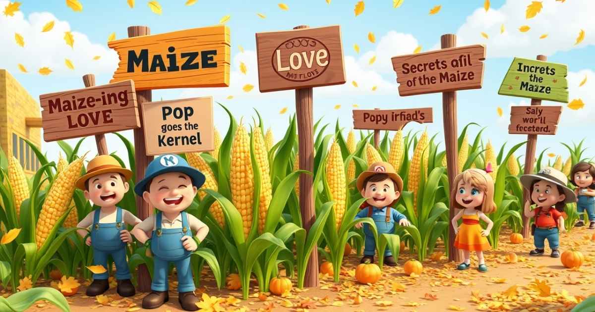 Corn Maze Puns That Will Make You Chuckle All Day