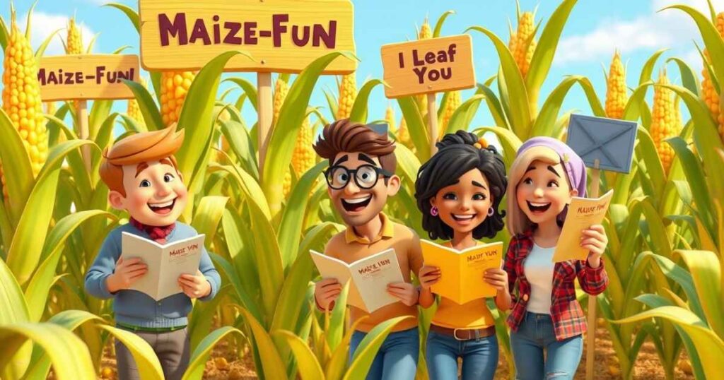 Funny Corn Maze Puns for Family Gatherings