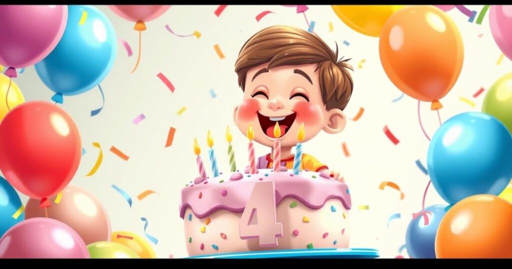 _Funny Fourth Birthday Puns for Social Media Posts