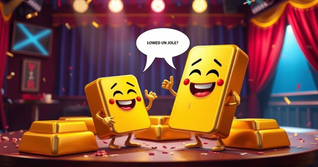 Gold Puns and Jokes