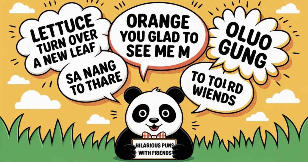 Hilarious Puns to Share with Friends