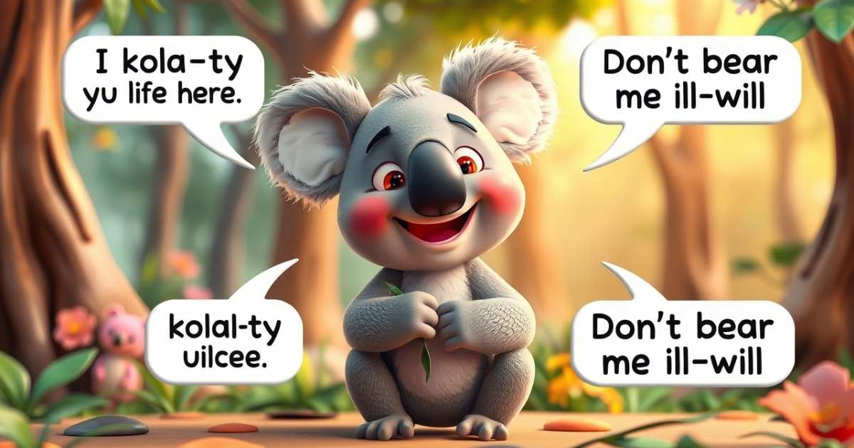 Koala Bear Puns