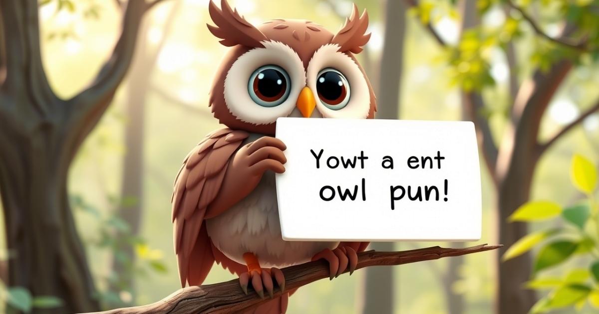 Owl Puns For Cards That Will Make Everyone Hoot With Laughter
