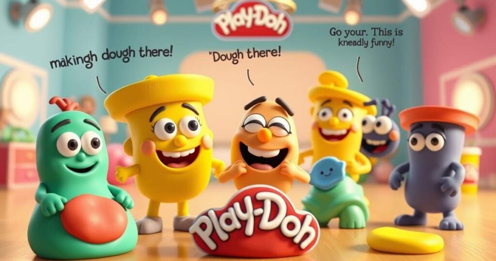 Play Doh Puns That Will Make You Smile. Create in 3D form