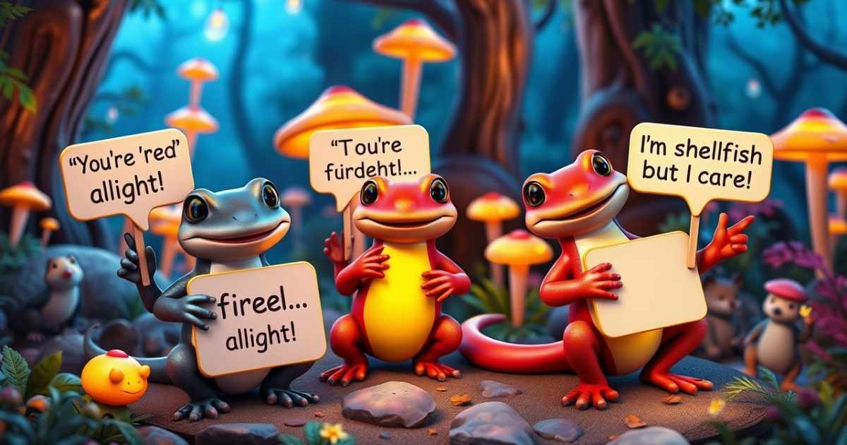 Salamander Puns That Will Make You Smile and Laugh