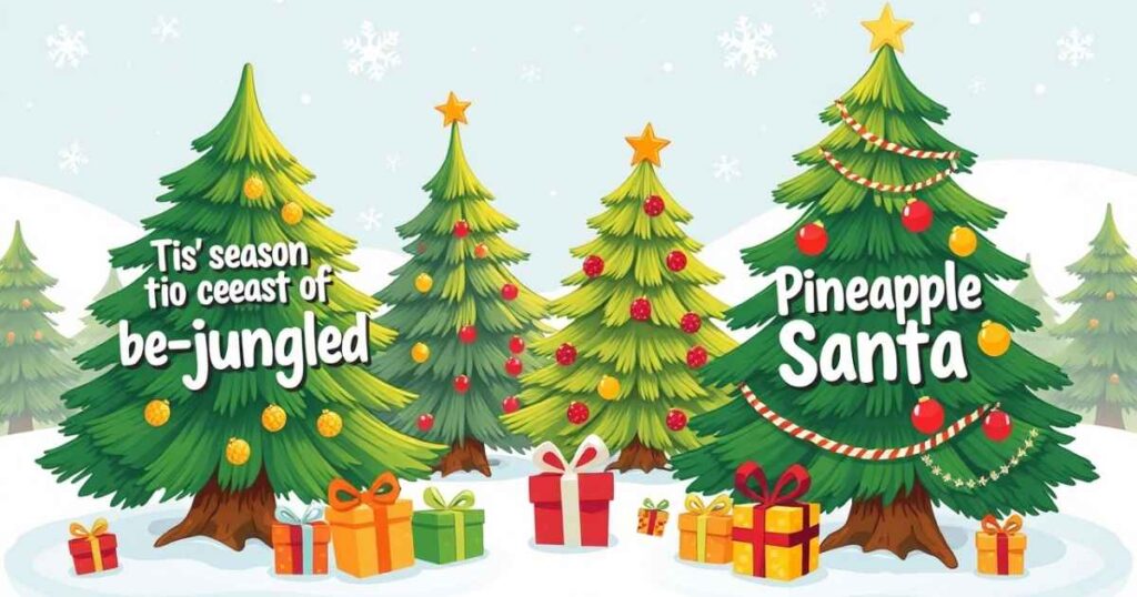 Seasonal Pine Puns for Holiday Cheer