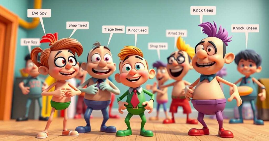 Silly Body Part Puns for Kids