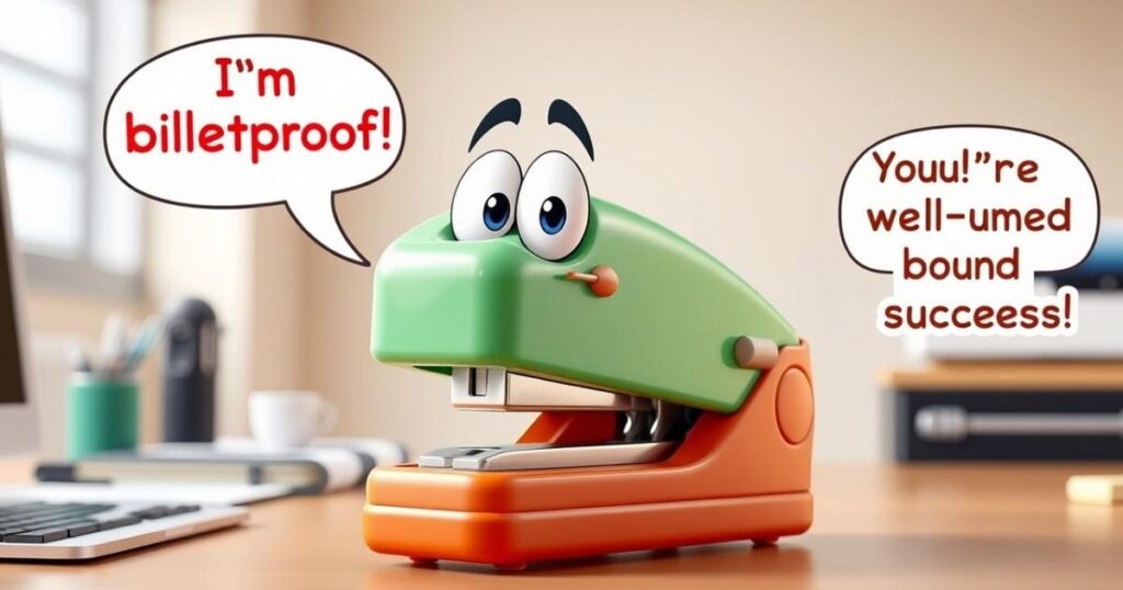 Stapler Puns to Share with Friends