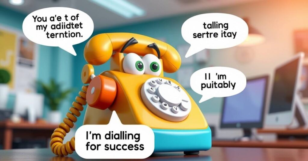 Telephone Puns for Social Media Posts