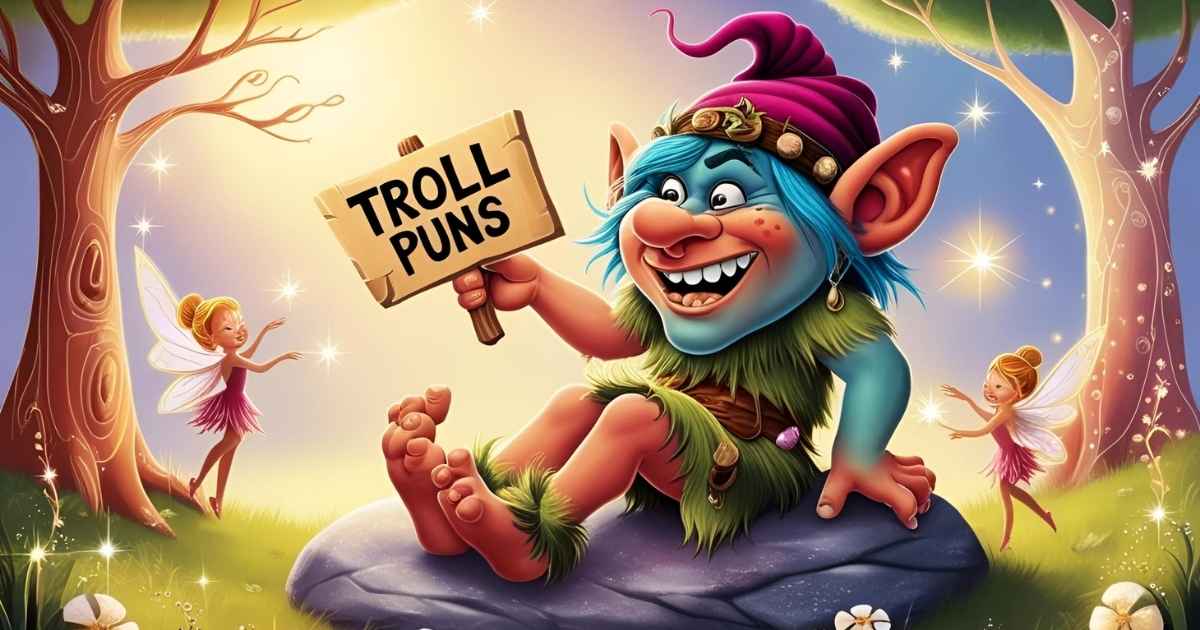 Troll Puns That Will Tickle Your Funny Bone Today