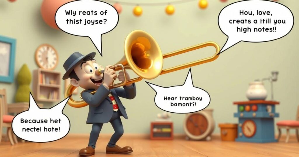 Trombone One Liner Jokes for a Good Laugh
