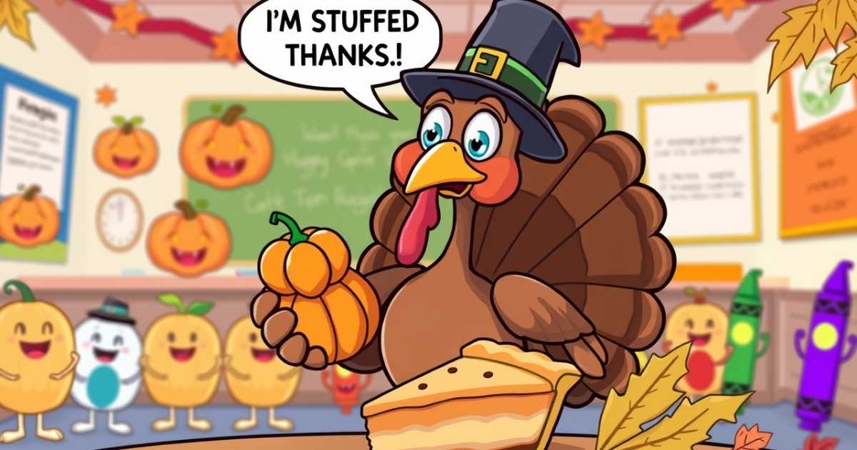 214+ Preschoolers Thanksgiving Jokes for Giggles and Gratitude