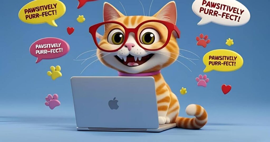 Funny Feline Puns for Social Media Posts